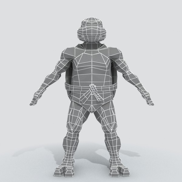 turtle ninja 3d max - Turtle ninja.zip by Batkhaan